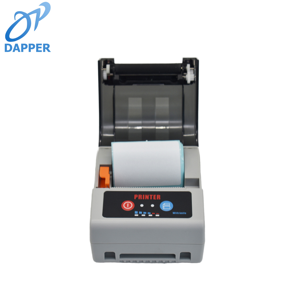 Bluetooth Portable Thermal Receipt Printer 58Mm - طابعة صناعية محمولة مع قاطع تلقائي