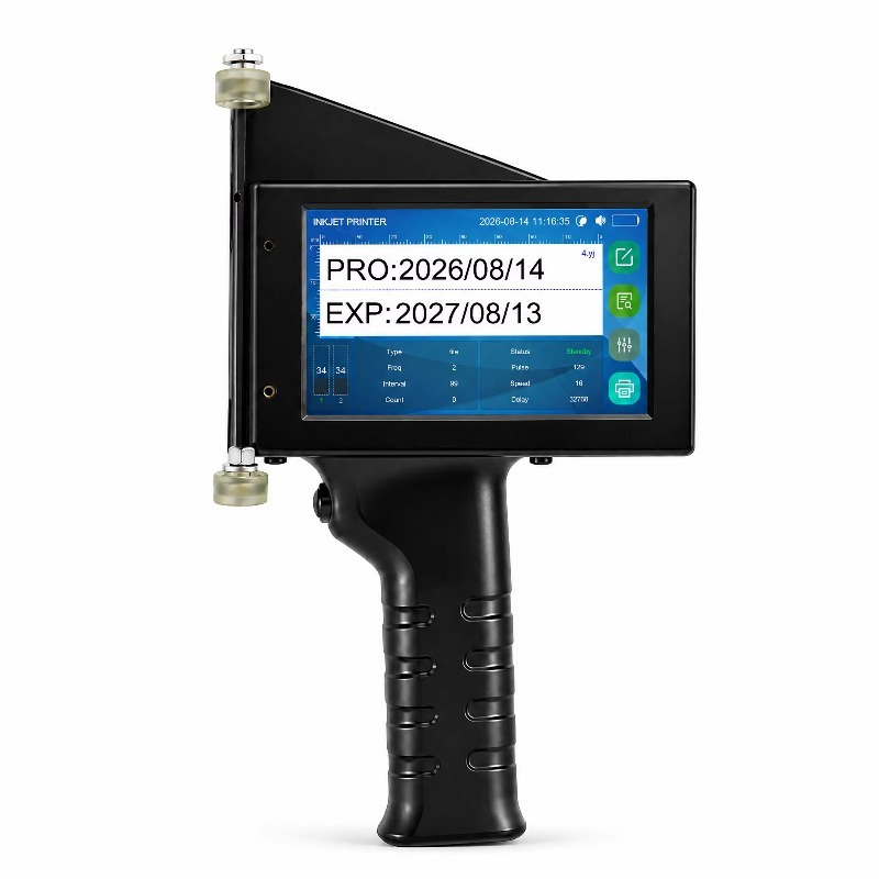 Handheld Inkjet Date Code Printer Gun - طابعة نفث الحبر المحمولة TIJ بحجم