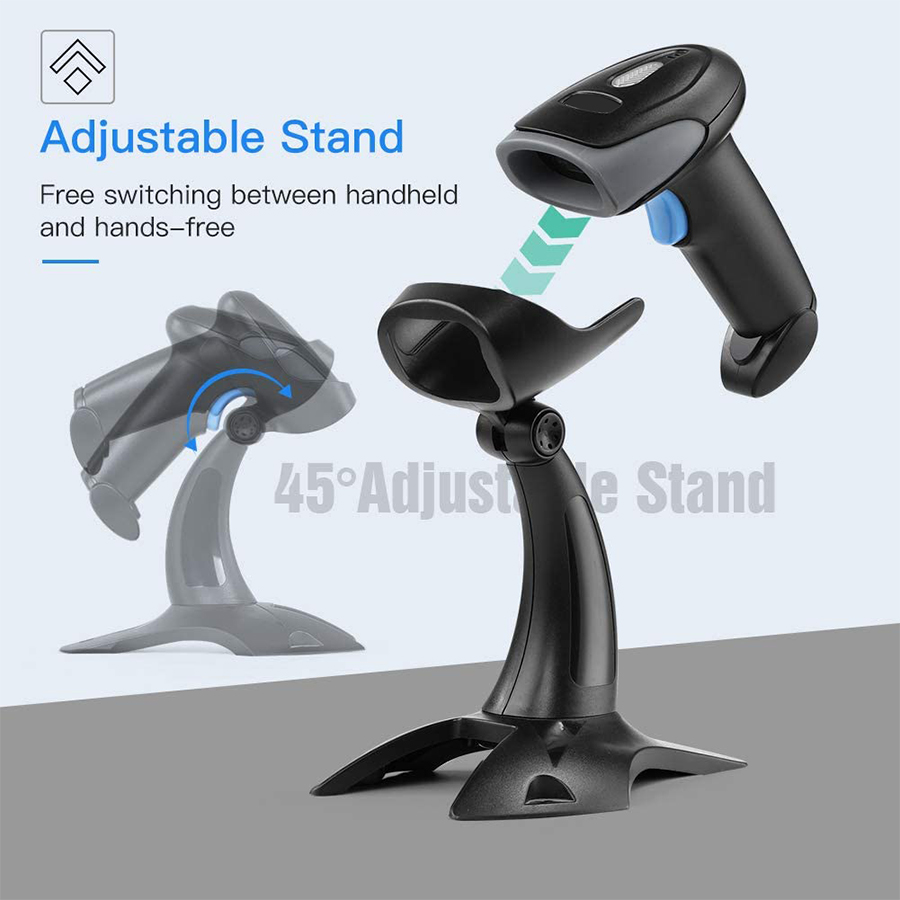 Wireless Barcode Scanner 2D Qr Laser - Yokoscan مصنع العلامة التجارية الليزر 1D