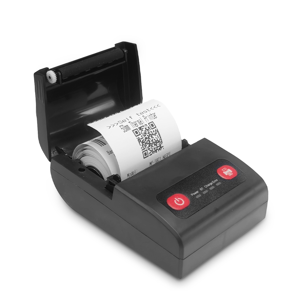 Bluetooth Portable Thermal Receipt Printer 58Mm - طابعة حرارية محمولة بلوتوث 58 ملم،