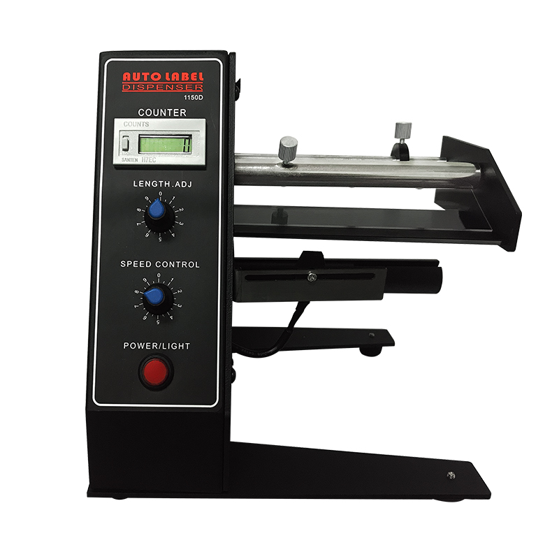 Label Dispenser Electric Peel Machine - آلة نزع الملصقات الكهربائية شبه الأوتوماتيكية