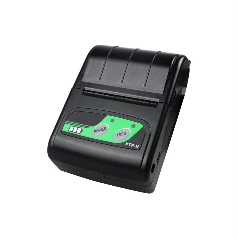 Bluetooth Portable Thermal Receipt Printer 58Mm - طابعة حرارية لاسلكية محمولة PTP-II مقاس