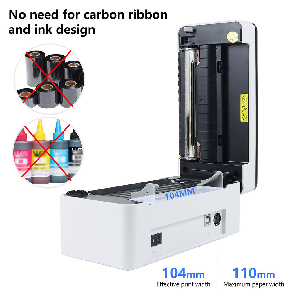 Barcode Printer Direct Thermal 110Mm - طابعة حرارية جديدة من إكسبرينتر طراز