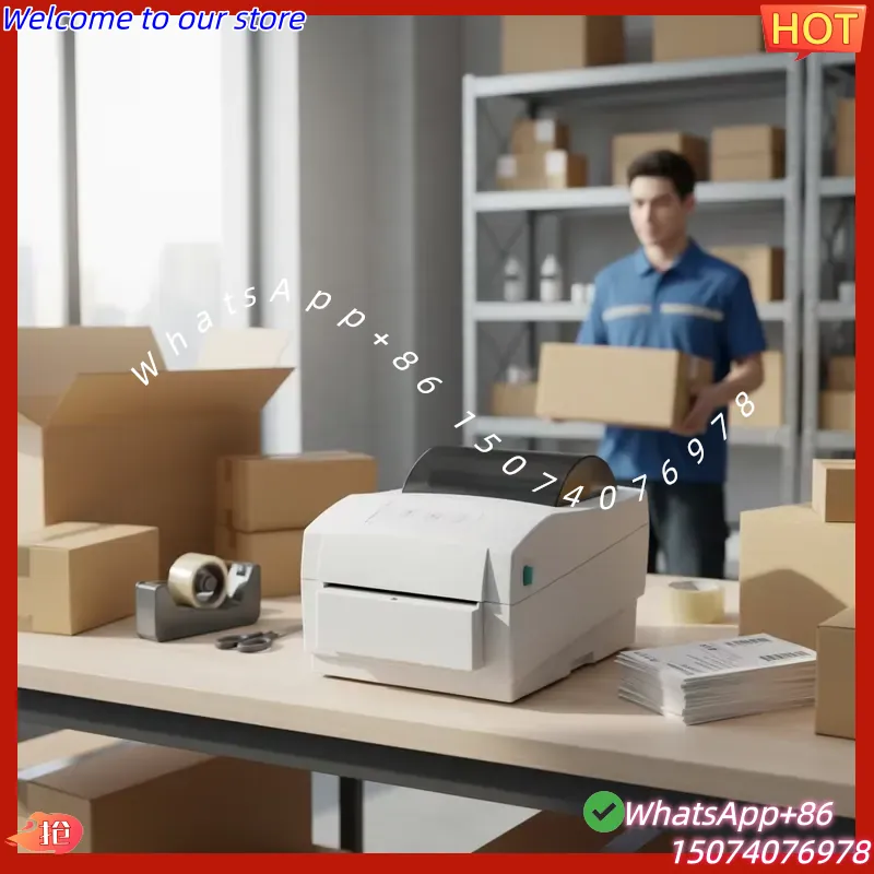 Thermal Label Printer 4X6 Shipping - طابعة ملصقات الباركود 4×6 لعام 2026