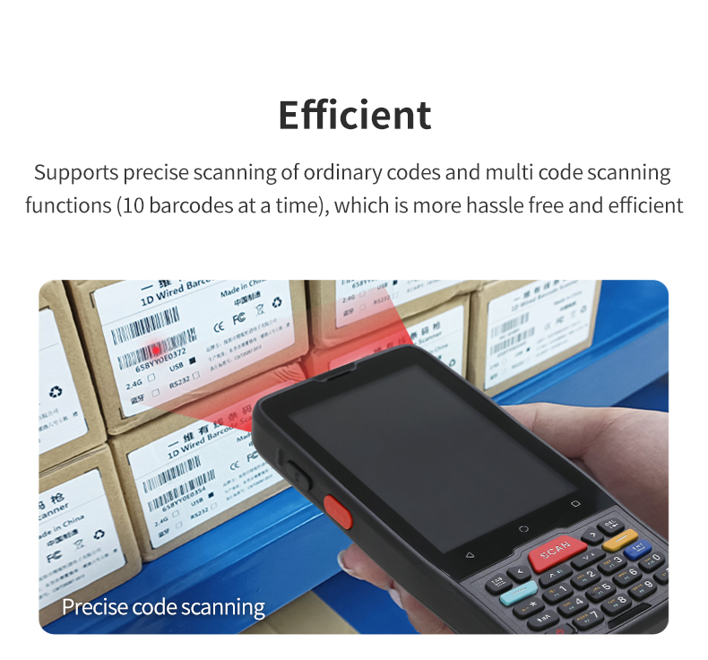 Handheld Pda Scanner Android Barcode - IP65 وعرة MC40-8768 المساعد الشخصي الرقمي