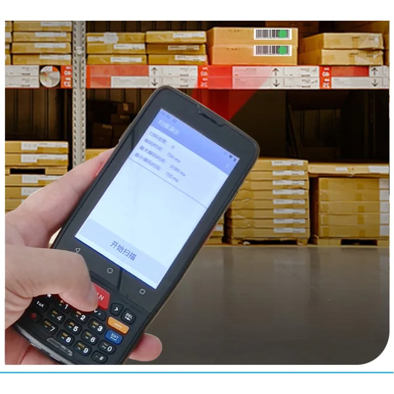 جديد 4.0 بوصة Ip65 أندرويد 9.0 - مراجعة Handheld Pda Scanner Android Barcode وسعره