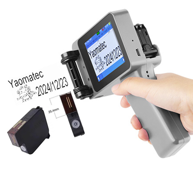 آلة طباعة تاريخ الصلاحية X1760 - مراجعة Handheld Inkjet Date Code Printer Gun وسعره
