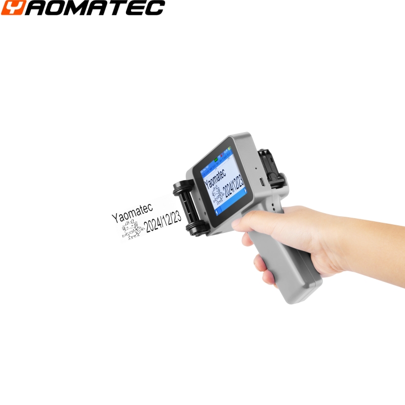 آلة طباعة تاريخ الصلاحية X1760 - مراجعة Handheld Inkjet Date Code Printer Gun وسعره