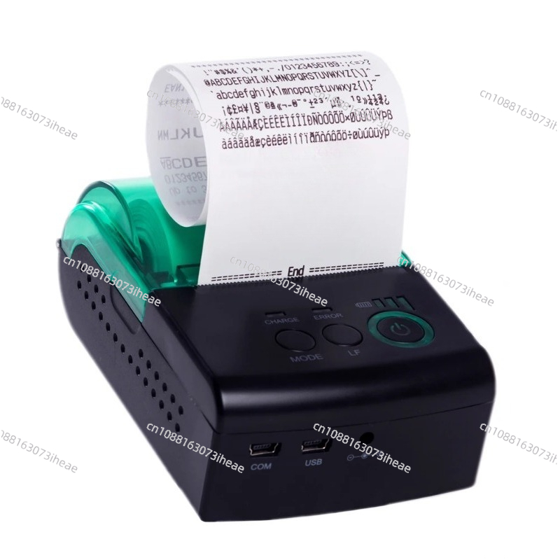 طابعة حرارية بلوتوث محمولة 58  - مراجعة Bluetooth Portable Thermal Receipt Printer 58Mm وسعره