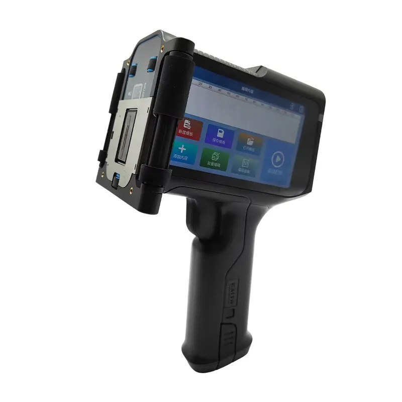 طابعة نفث الحبر المحمولة A9 بب - مراجعة Handheld Inkjet Date Code Printer Gun وسعره