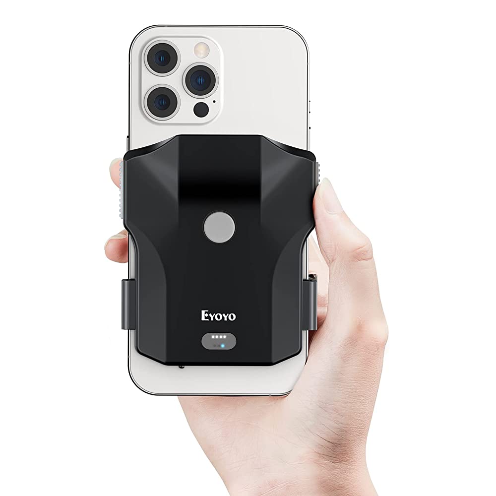 Eyoyo المحمولة بلوتوث ماسح الب - مراجعة Wireless Barcode Scanner 2D Qr Laser وسعره