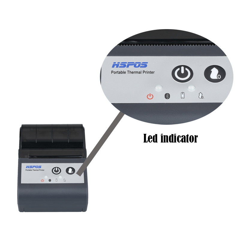المحمولة المحمول 58 مللي متر ت - مراجعة Bluetooth Portable Thermal Receipt Printer 58Mm وسعره