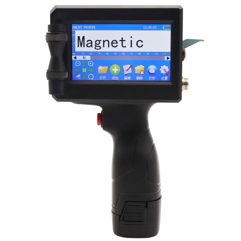 25.4 مللي متر يده طابعة نافثة  - مراجعة Handheld Inkjet Date Code Printer Gun وسعره
