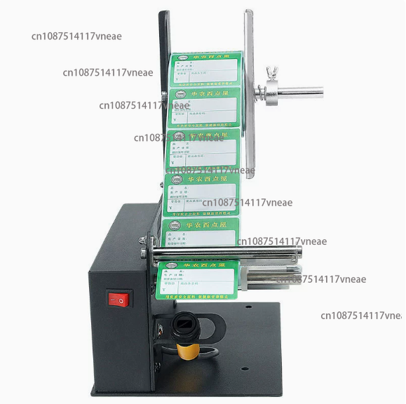 آلة لصق الملصقات الصناعية الاق - مراجعة Label Dispenser Electric Peel Machine وسعره