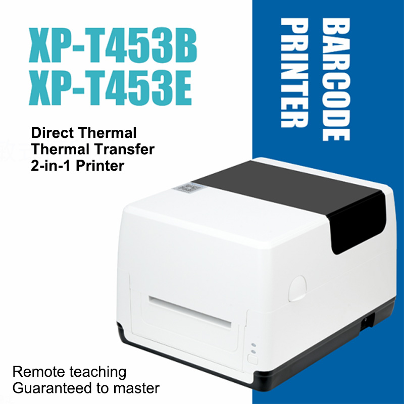 XP-T453B T453E النقل الحراري ا - مراجعة Barcode Printer Direct Thermal 110Mm وسعره