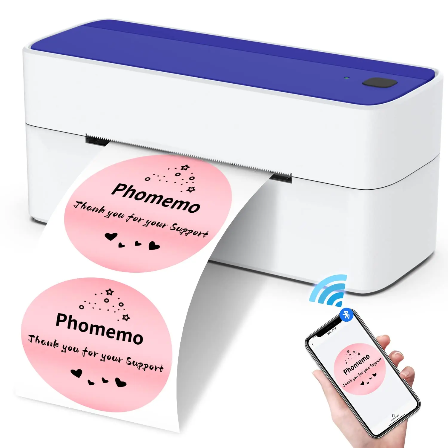 طابعة حرارية متعددة الوظائف Ph - مراجعة Thermal Label Printer 4X6 Shipping وسعره