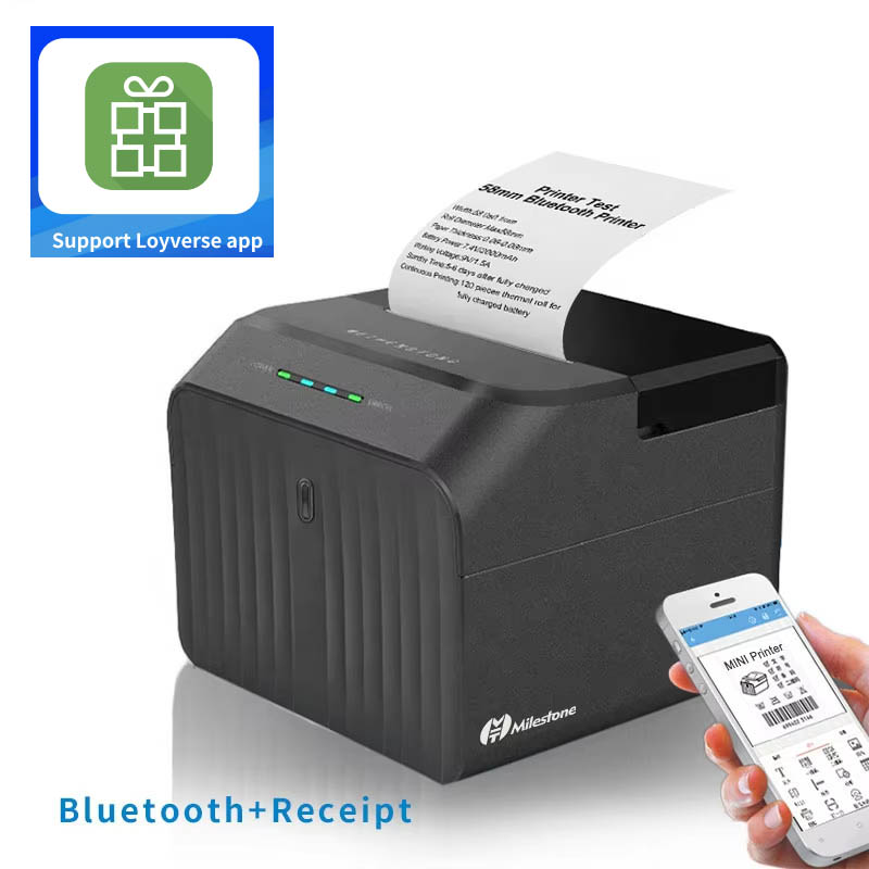 MHT- Thermal Bluetooth Portabl - مراجعة Bluetooth Portable Thermal Receipt Printer 58Mm وسعره