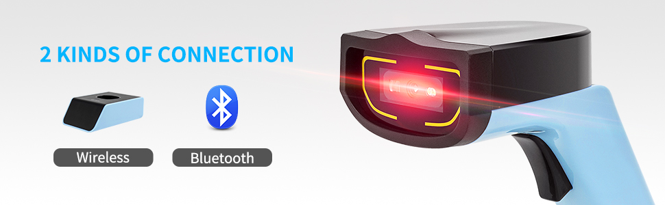 NETUM بلوتوث ماسح الباركود DS7 - مراجعة Wireless Barcode Scanner 2D Qr Laser وسعره