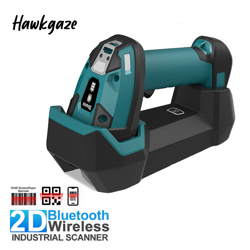 ماسح ضوئي محمول عالي السرعة لل - مراجعة Wireless Barcode Scanner 2D Qr Laser وسعره
