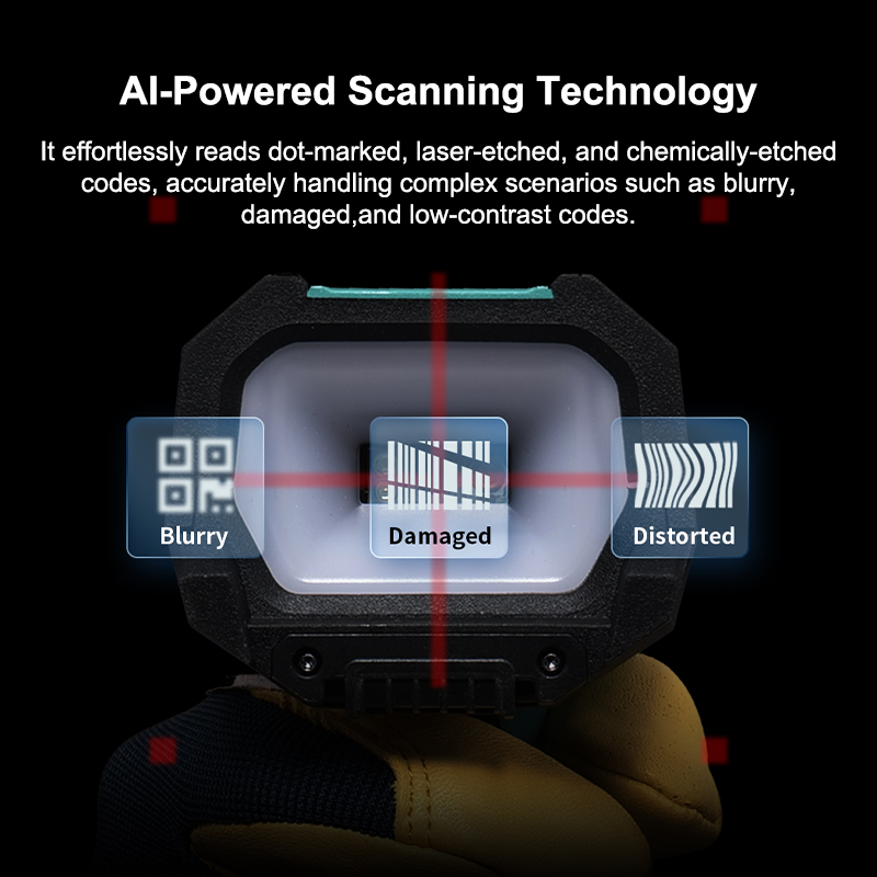 ماسح ضوئي محمول عالي السرعة لل - مراجعة Wireless Barcode Scanner 2D Qr Laser وسعره
