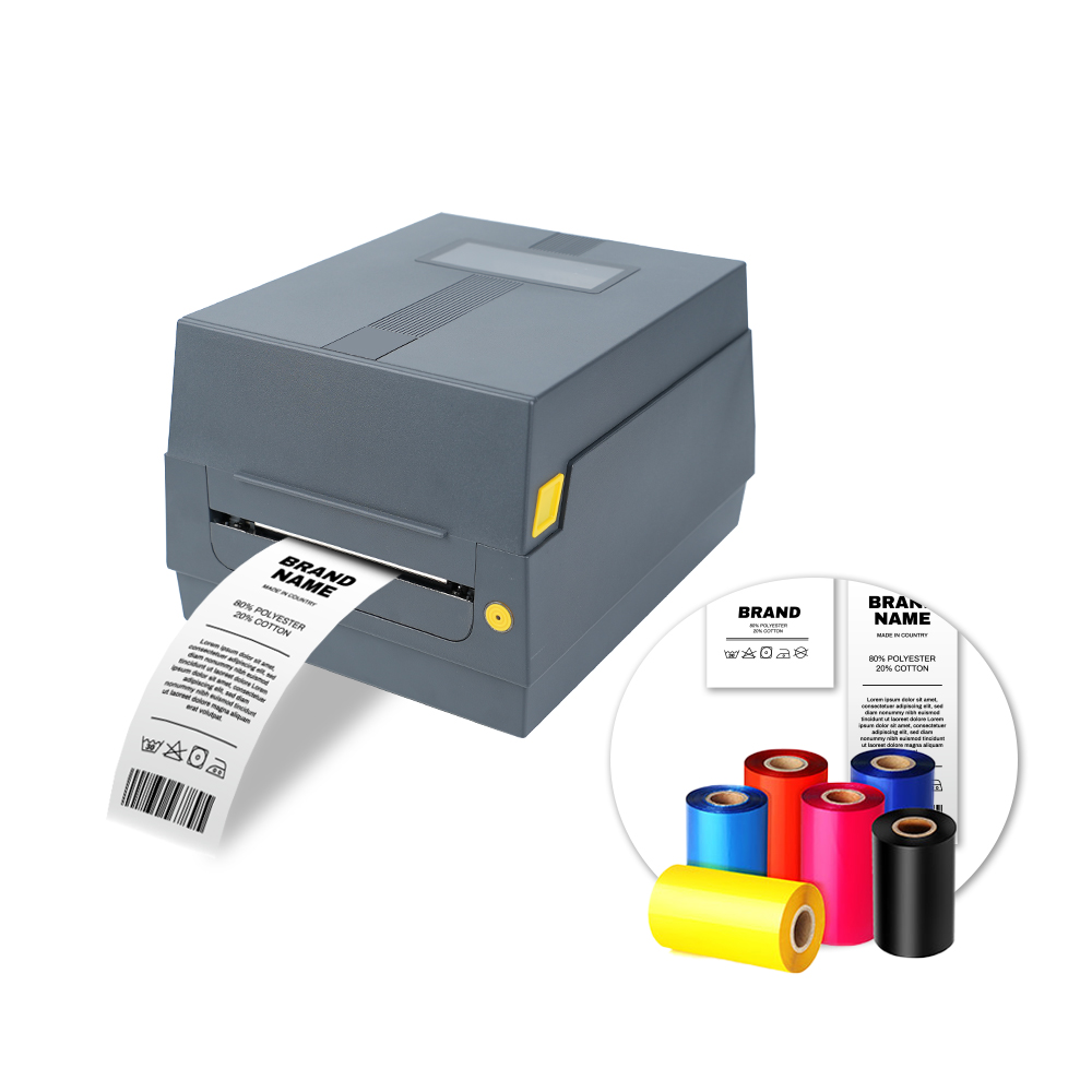 طابعة ملصقات حرارية 110 مم لطب - مراجعة Thermal Label Printer 4X6 Shipping وسعره