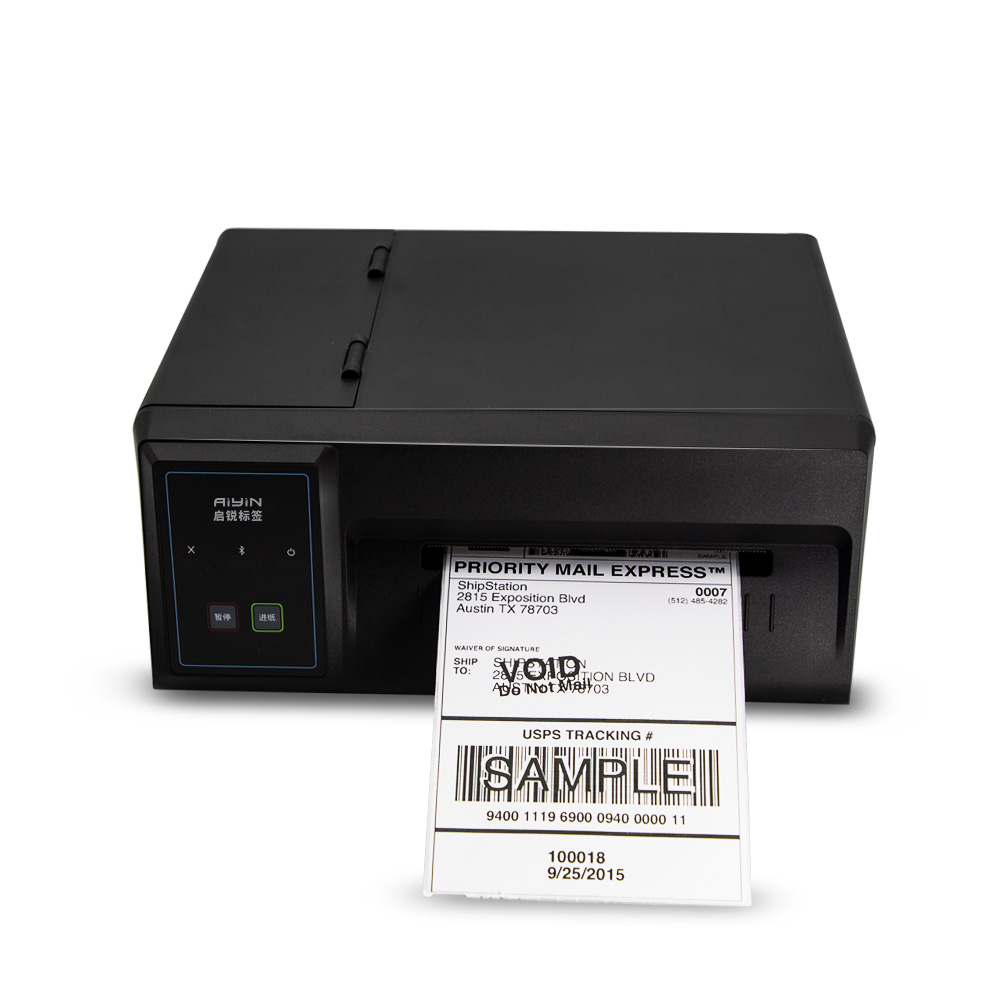 110 مللي متر سطح المكتب الطباع - مراجعة Barcode Printer Direct Thermal 110Mm وسعره