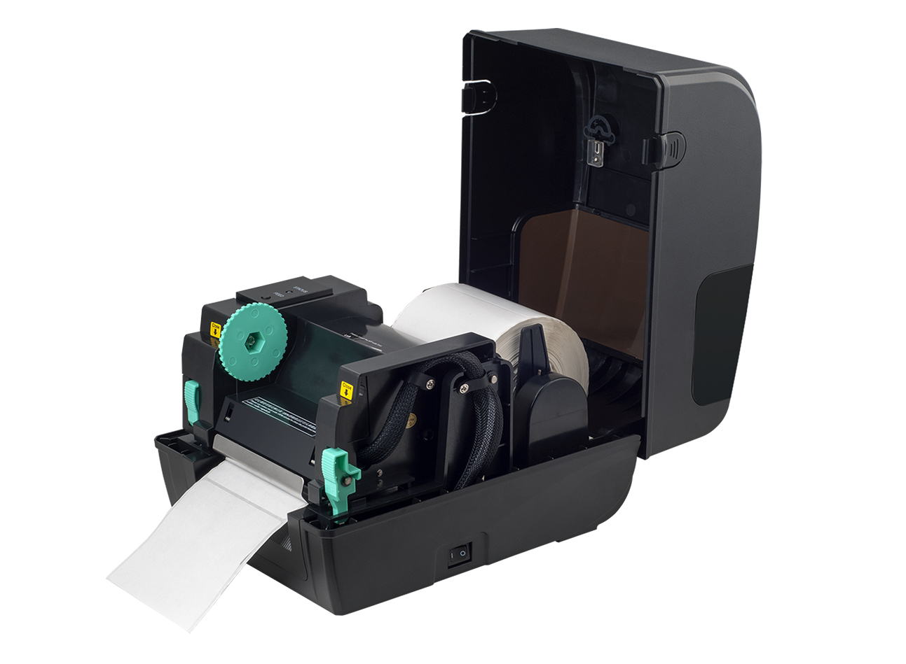 طابعة ملصقات حرارية 110 مم تدع - مراجعة Barcode Printer Direct Thermal 110Mm وسعره