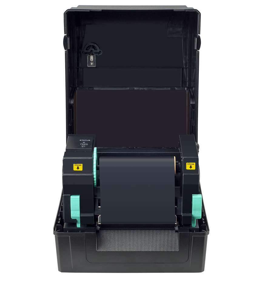 طابعة ملصقات حرارية 110 مم تدع - مراجعة Barcode Printer Direct Thermal 110Mm وسعره