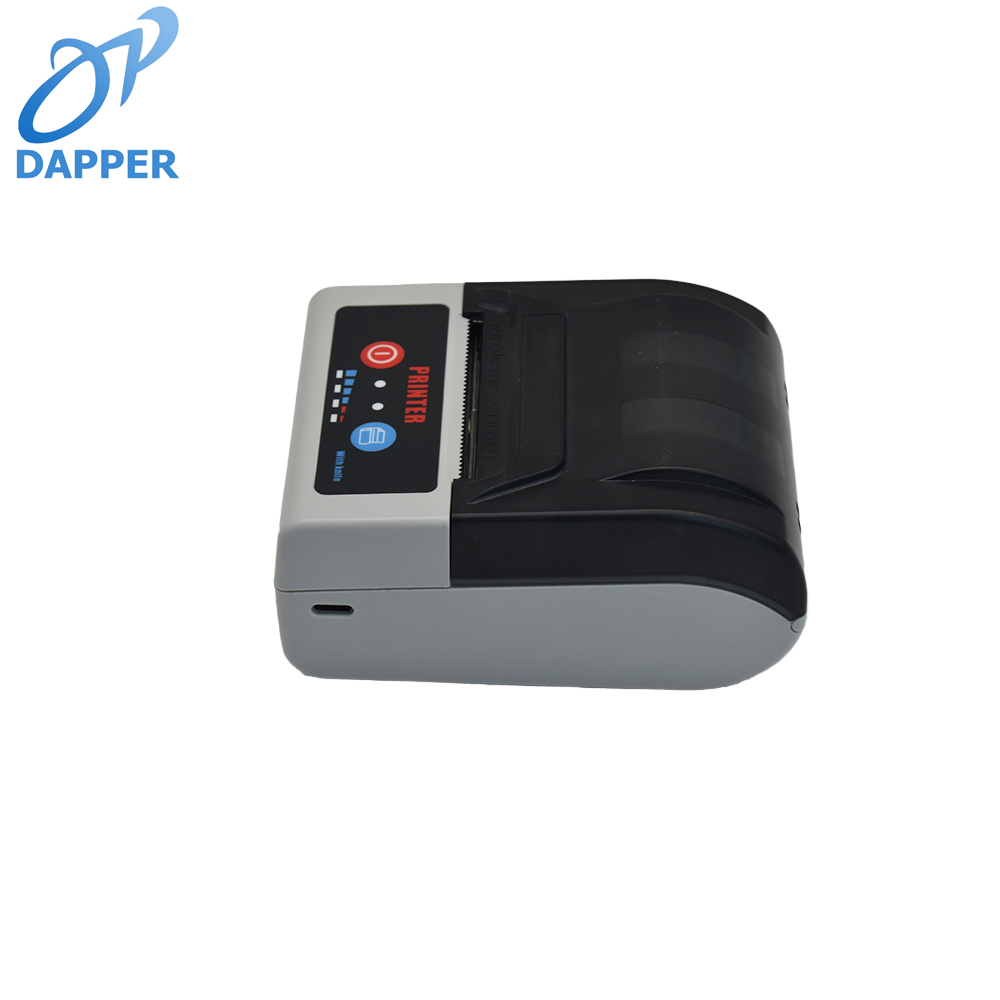 طابعة ملصقات صغيرة مقاس 58 مم  - مراجعة Bluetooth Portable Thermal Receipt Printer 58Mm وسعره