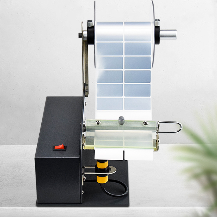 آلة تقشير الملصقات لتغليف الزج - مراجعة Label Dispenser Electric Peel Machine وسعره