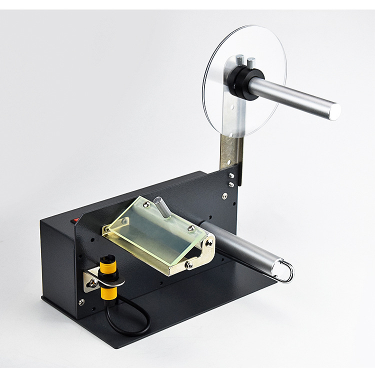 آلة تقشير الملصقات لتغليف الزج - مراجعة Label Dispenser Electric Peel Machine وسعره