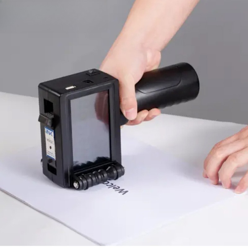 طابعة تاريخ محمولة باليد، مسدس - مراجعة Handheld Inkjet Date Code Printer Gun وسعره