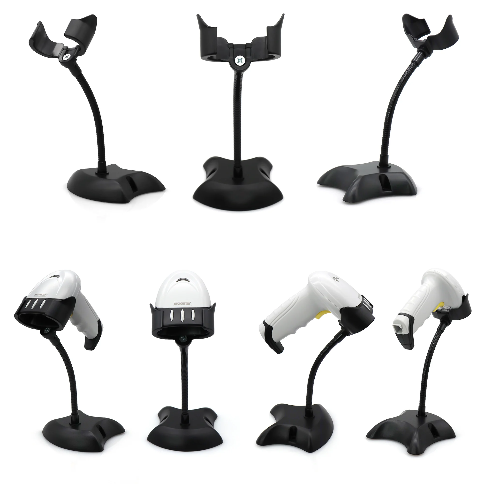 2 قطعة حامل ماسح الباركود GTCO - مراجعة Wireless Barcode Scanner 2D Qr Laser وسعره