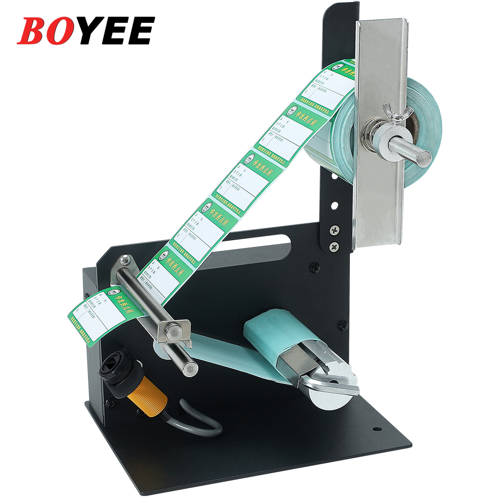 D64 آلة الملصقات الصناعية الاق - مراجعة Label Dispenser Electric Peel Machine وسعره