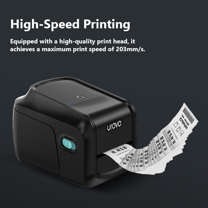 طابعة حرارية بلوتوث 4×6 بوصة ل - مراجعة Thermal Label Printer 4X6 Shipping وسعره