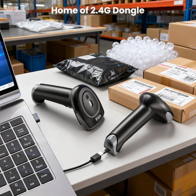 Eyoyo ماسح الباركود 2D 1D QR C - مراجعة Wireless Barcode Scanner 2D Qr Laser وسعره