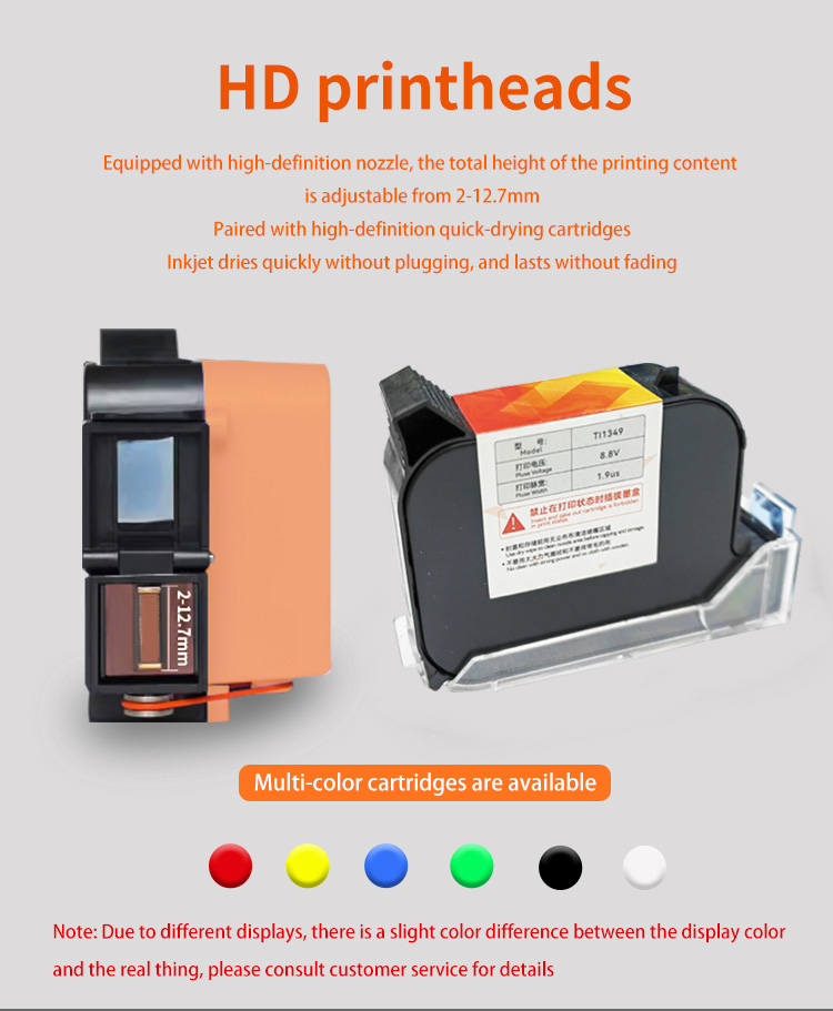 طابعة نافثة للحبر محمولة باليد - مراجعة Handheld Inkjet Date Code Printer Gun وسعره