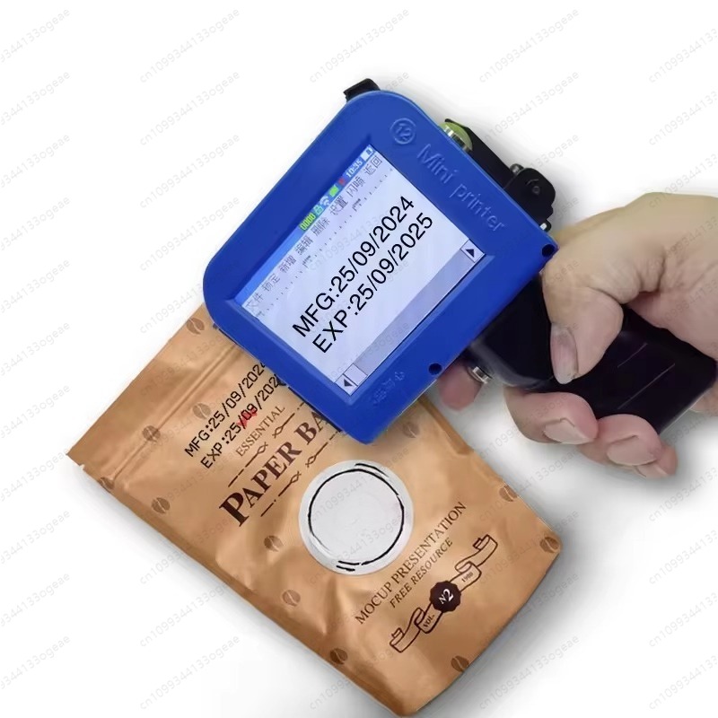 نوعية جيدة النافثة للحبر بندقي - مراجعة Handheld Inkjet Date Code Printer Gun وسعره