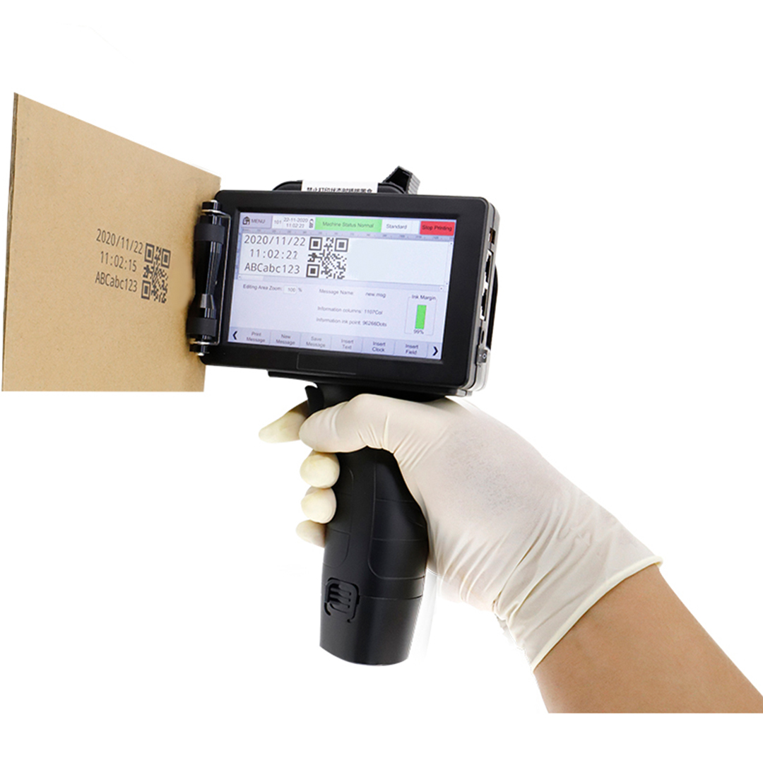 طابعة Docod G300 المحمولة الذك - مراجعة Handheld Inkjet Date Code Printer Gun وسعره