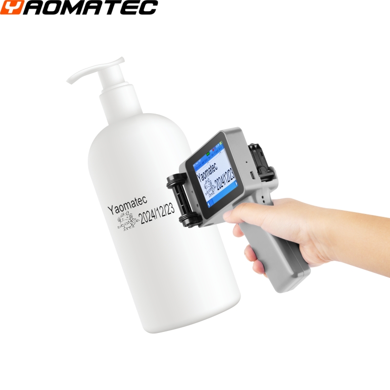X1760 12.7 مللي متر TIJ تاريخ  - مراجعة Handheld Inkjet Date Code Printer Gun وسعره