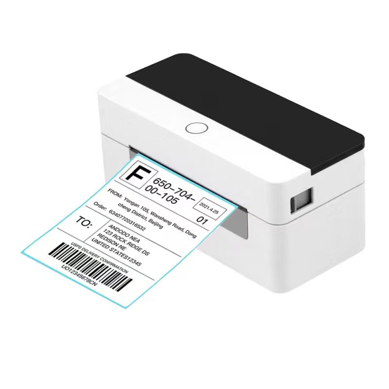 طابعة باركود حرارية محمولة جدي - مراجعة Barcode Printer Direct Thermal 110Mm وسعره
