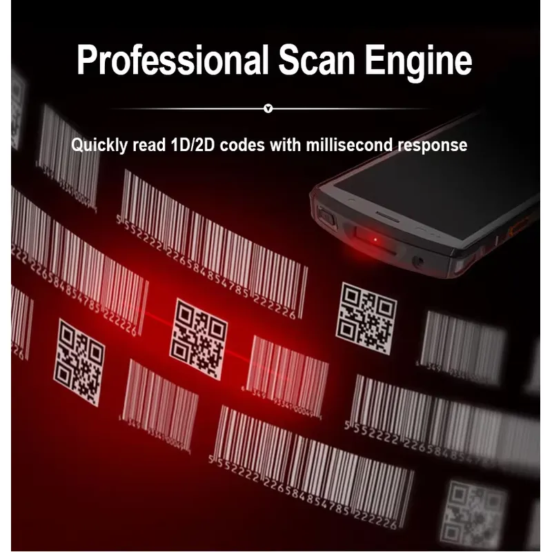 جهاز UROVO DT50 محمول متين لقر - مراجعة Handheld Pda Scanner Android Barcode وسعره
