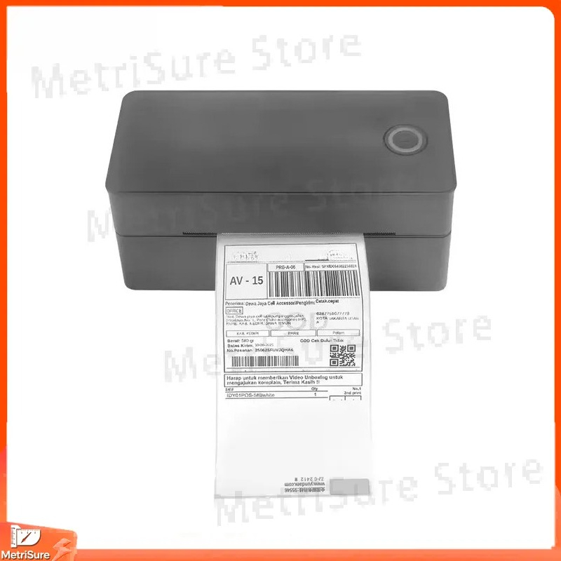 طابعة ملصقات حرارية لاسلكية مق - مراجعة Barcode Printer Direct Thermal 110Mm وسعره