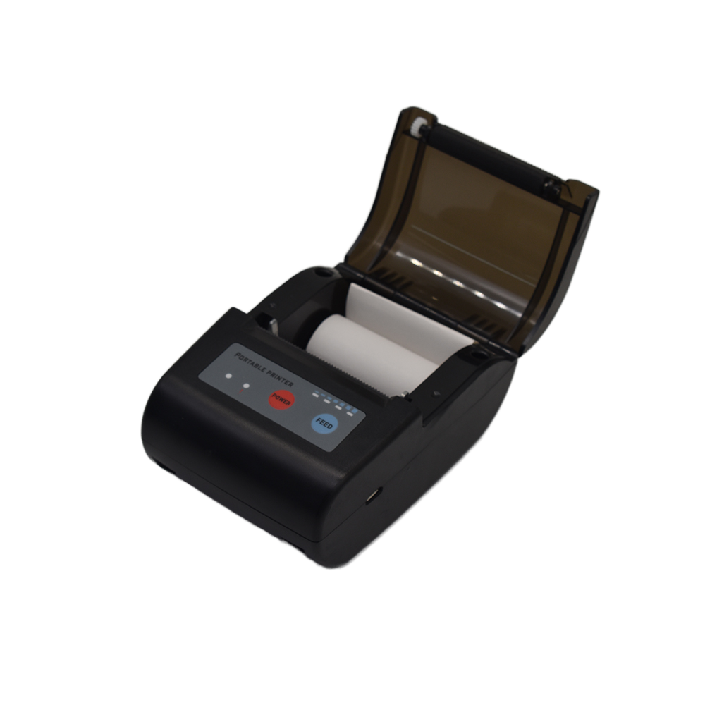 طابعة حرارية محمولة صغيرة 58 م - مراجعة Bluetooth Portable Thermal Receipt Printer 58Mm وسعره