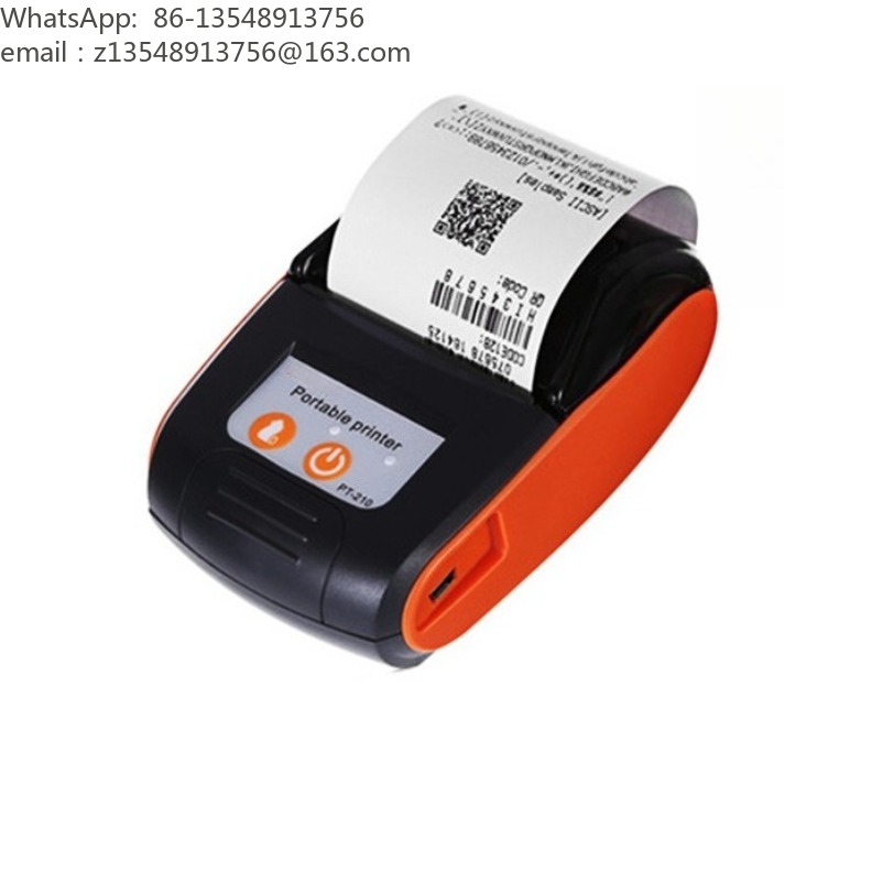 طابعة حرارية محمولة 58 مم تعمل - مراجعة Bluetooth Portable Thermal Receipt Printer 58Mm وسعره