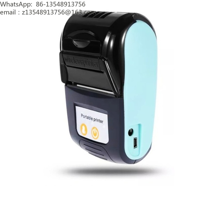 طابعة حرارية محمولة 58 مم تعمل - مراجعة Bluetooth Portable Thermal Receipt Printer 58Mm وسعره