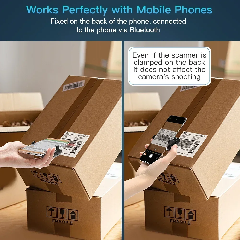 Eyoyo EY-022 2D بلوتوث ماسح ال - مراجعة Wireless Barcode Scanner 2D Qr Laser وسعره