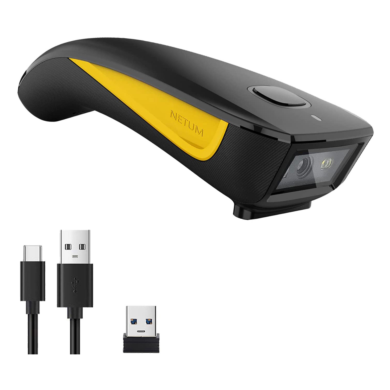 ماسح ضوئي لاسلكي NETUM C750 Se - مراجعة Wireless Barcode Scanner 2D Qr Laser وسعره