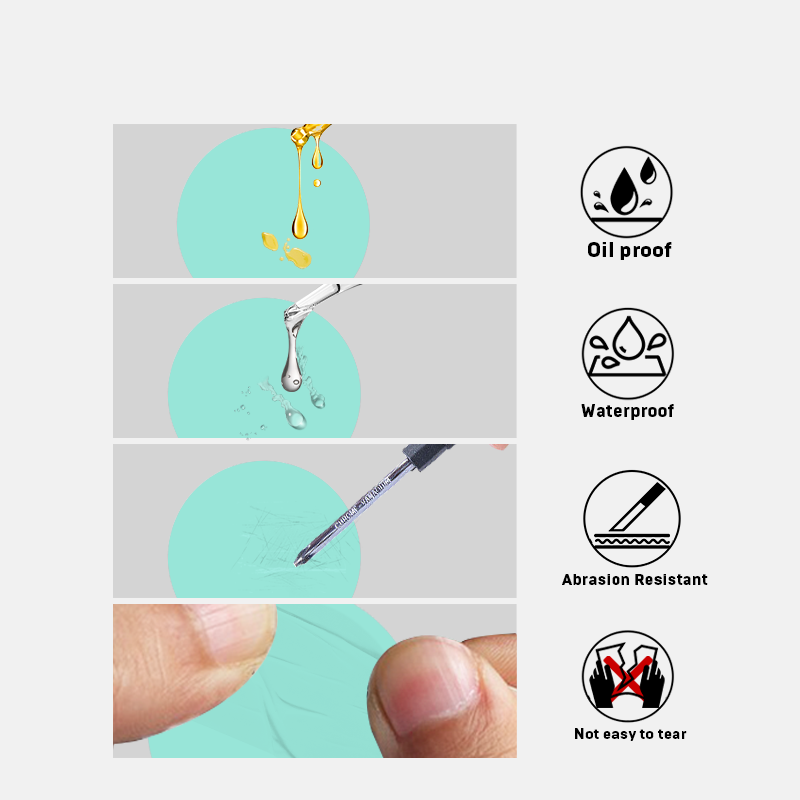 SINMARK 3 لفات مستديرة اللون و - مراجعة Round Sticker Thermal Labels Colored وسعره