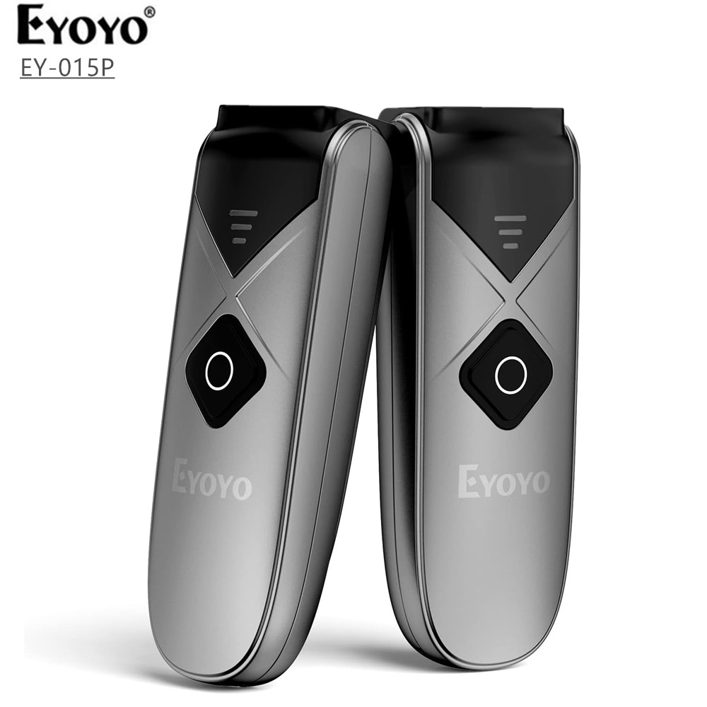Eyoyo 2-Pack ماسح الباركود Min - مراجعة Wireless Barcode Scanner 2D Qr Laser وسعره